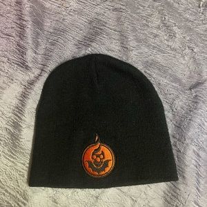 ‘Zombo’ the clown beanie ~ theatre bizarre Detroit Halloween party merch 🎃